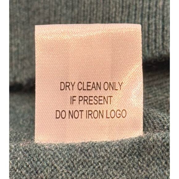 Fairway & Greene Mens Baruffa Merino 1/4 Zip Sweater Teal XL Golf Sweater - Picture 3 of 4